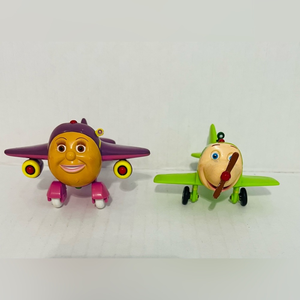 PBS Jay Jay The Jet Plane Tracy & Snuffy Plane Figures